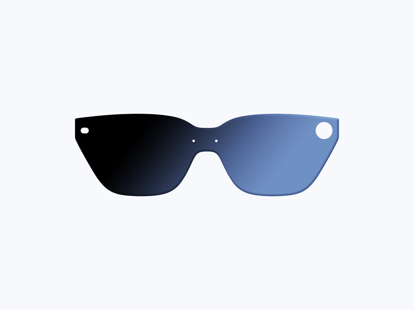 Магнитная солнцезащитная накладка для Rokid Glasses